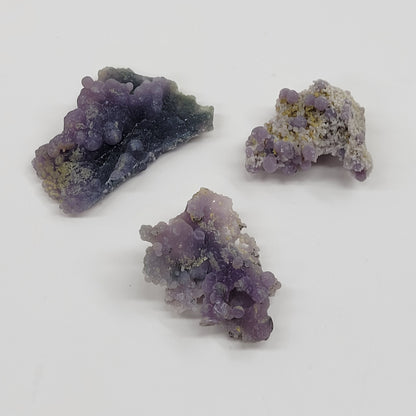 Grape Agate raw specimens