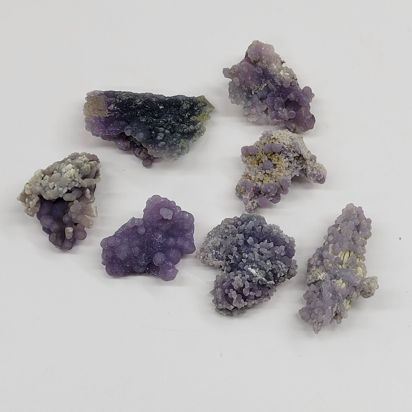 Grape Agate raw specimens