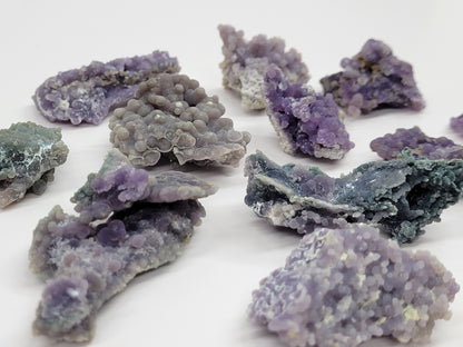 Grape Agate raw specimens