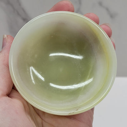 Green Onyx (Afghan Jade) small bowl