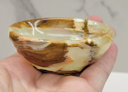 Green Onyx (Afghan Jade) small bowl