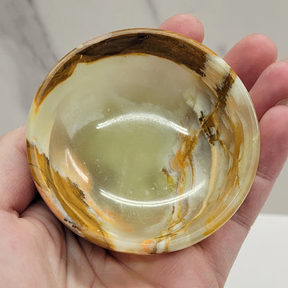 Green Onyx (Afghan Jade) small bowl
