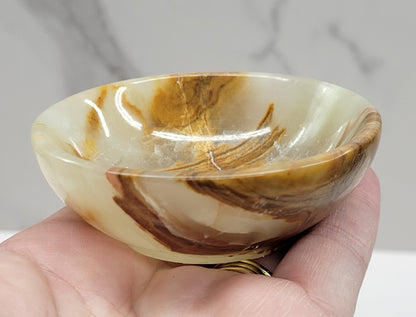 Green Onyx (Afghan Jade) small bowl