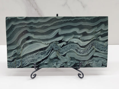 Green Wave Picture Jasper slab