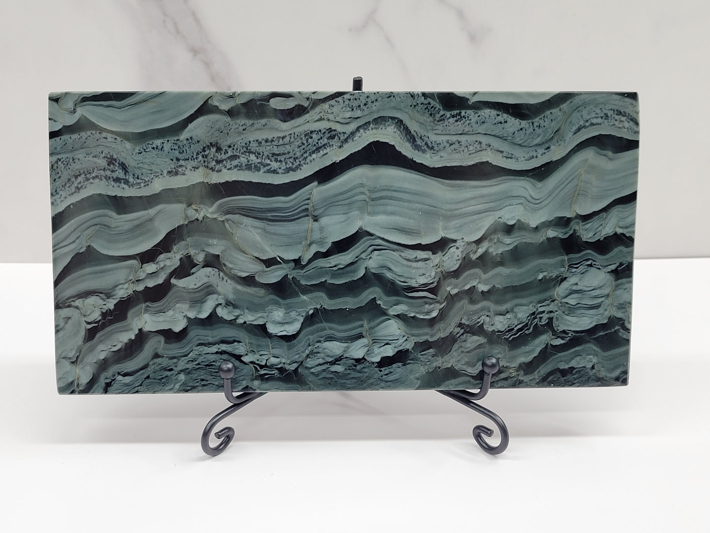 Green Wave Picture Jasper slab