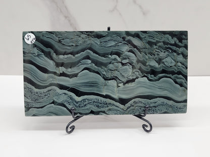 Green Wave Picture Jasper slab