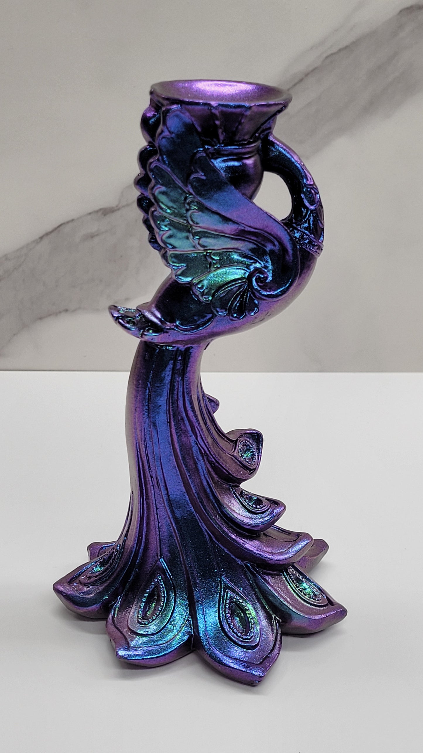 Sphere stand- Peacock