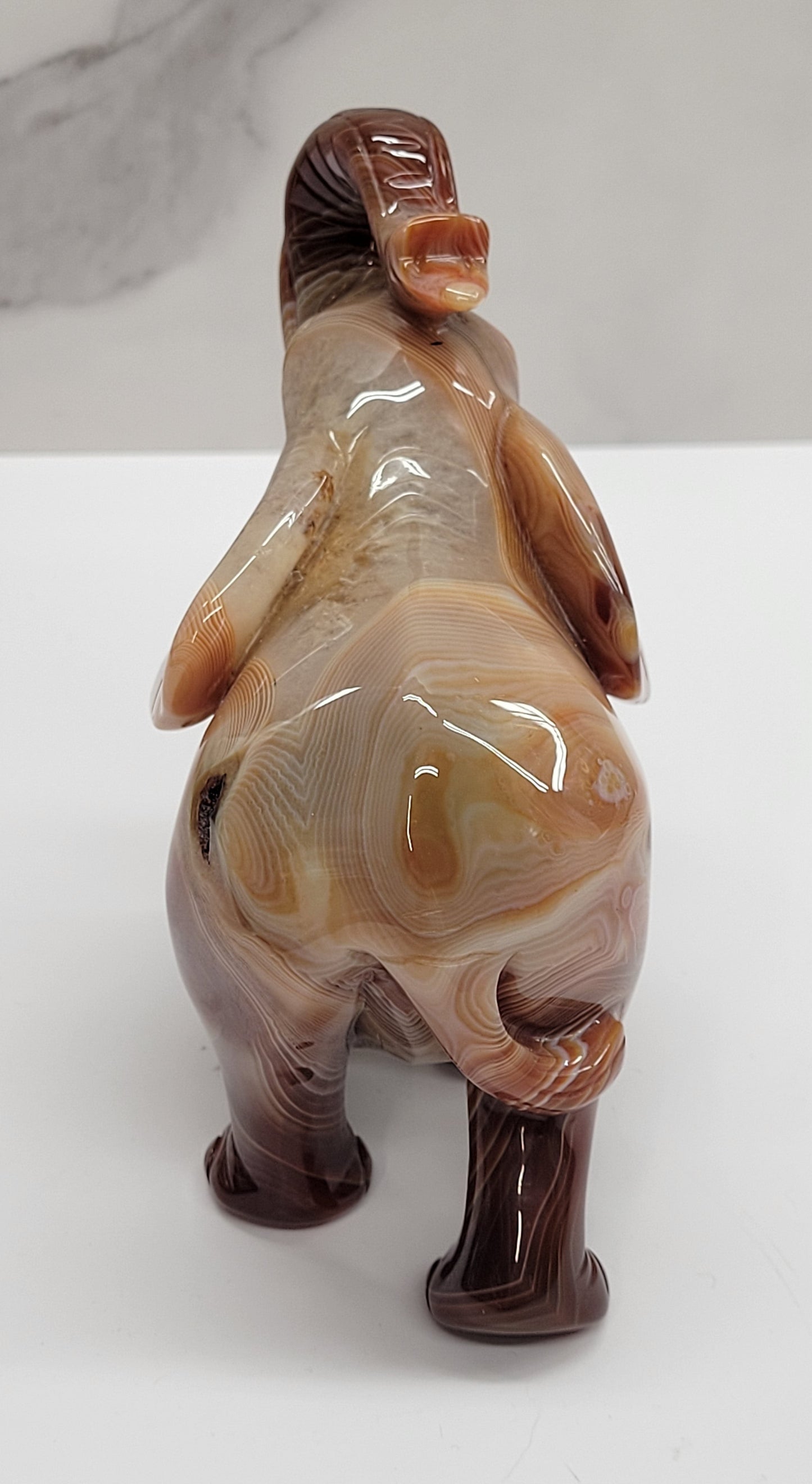 Carnelian elephant