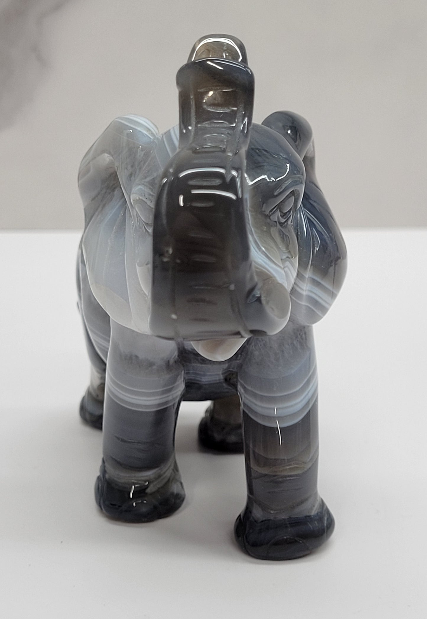 Drusy Agate Elephant (large)