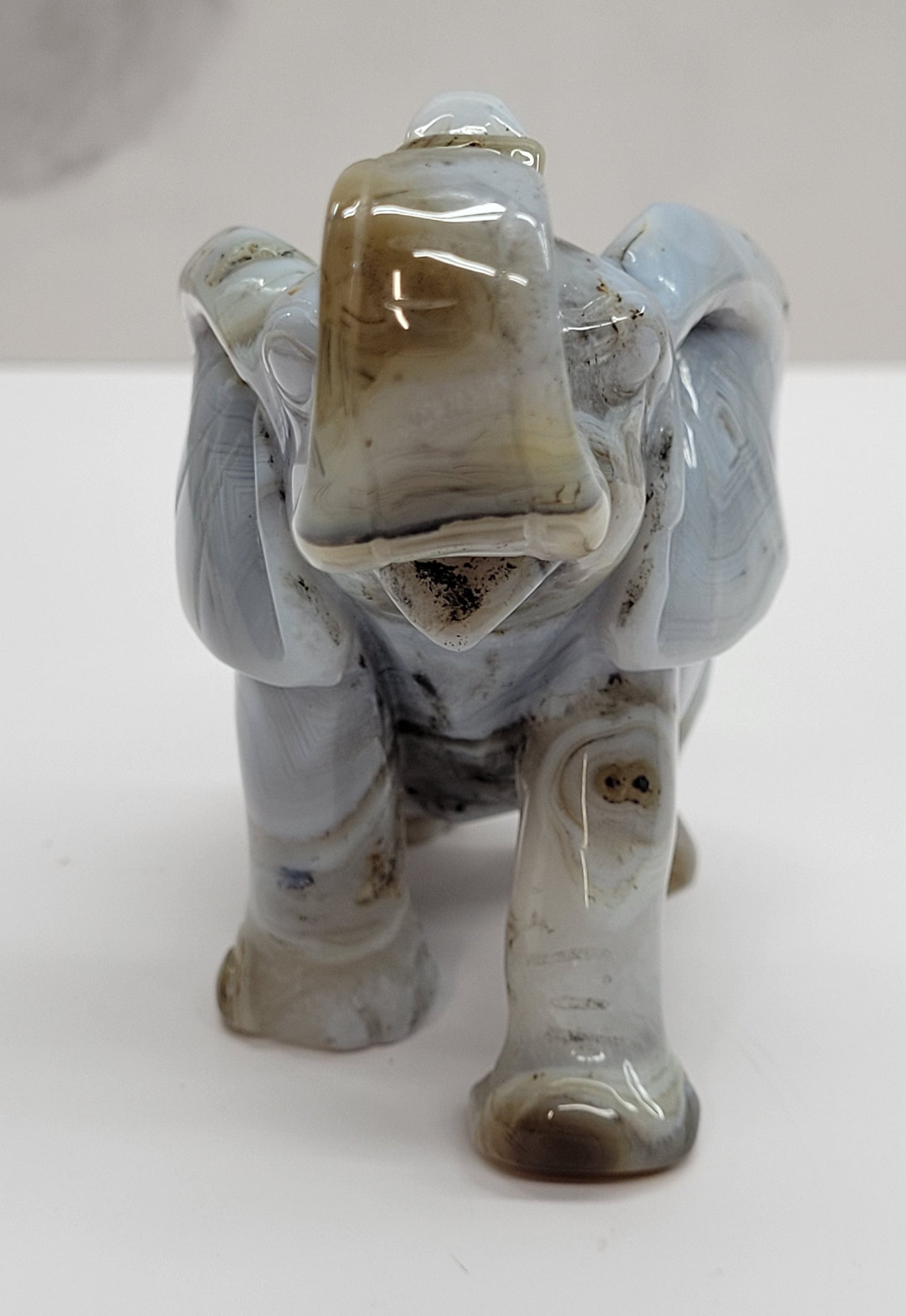 Drusy Agate Elephant (large)