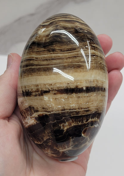 Chocolate Calcite egg