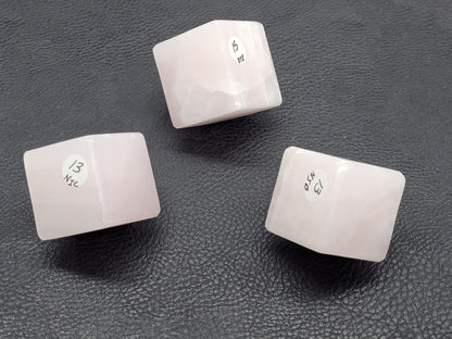 Pink Mangano Calcite cube