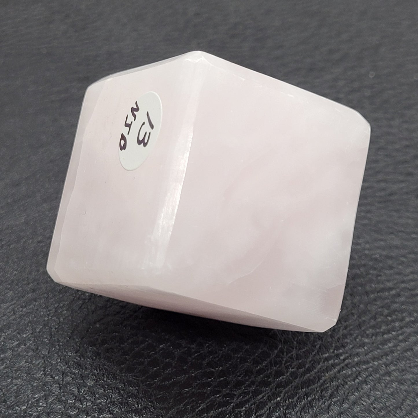 Pink Mangano Calcite cube