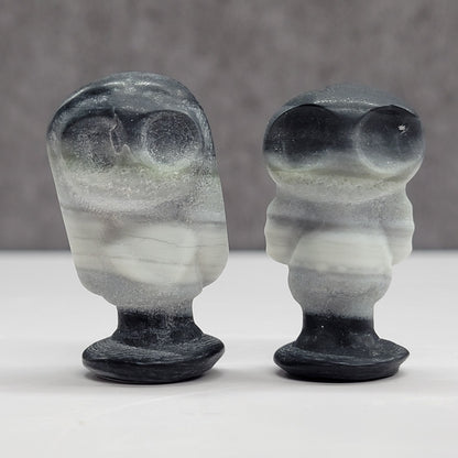 Jack & Sally carving pair