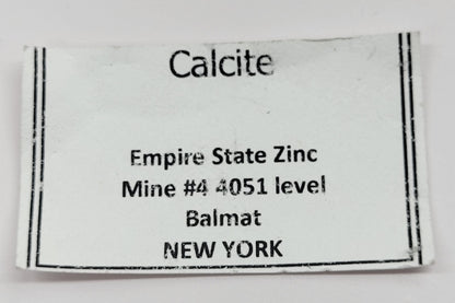 Balmat Calcite