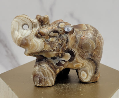 Elephant (M) - Amber Calcite