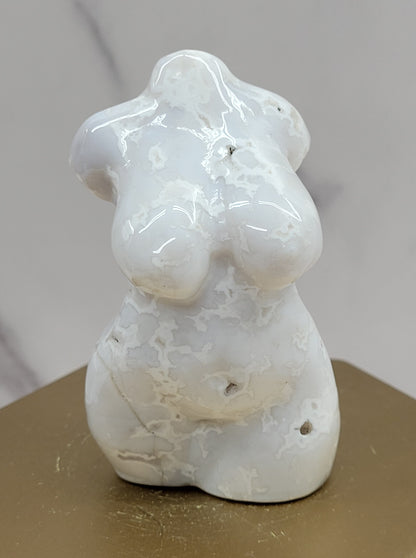 Goddess body (L) - Snow Agate