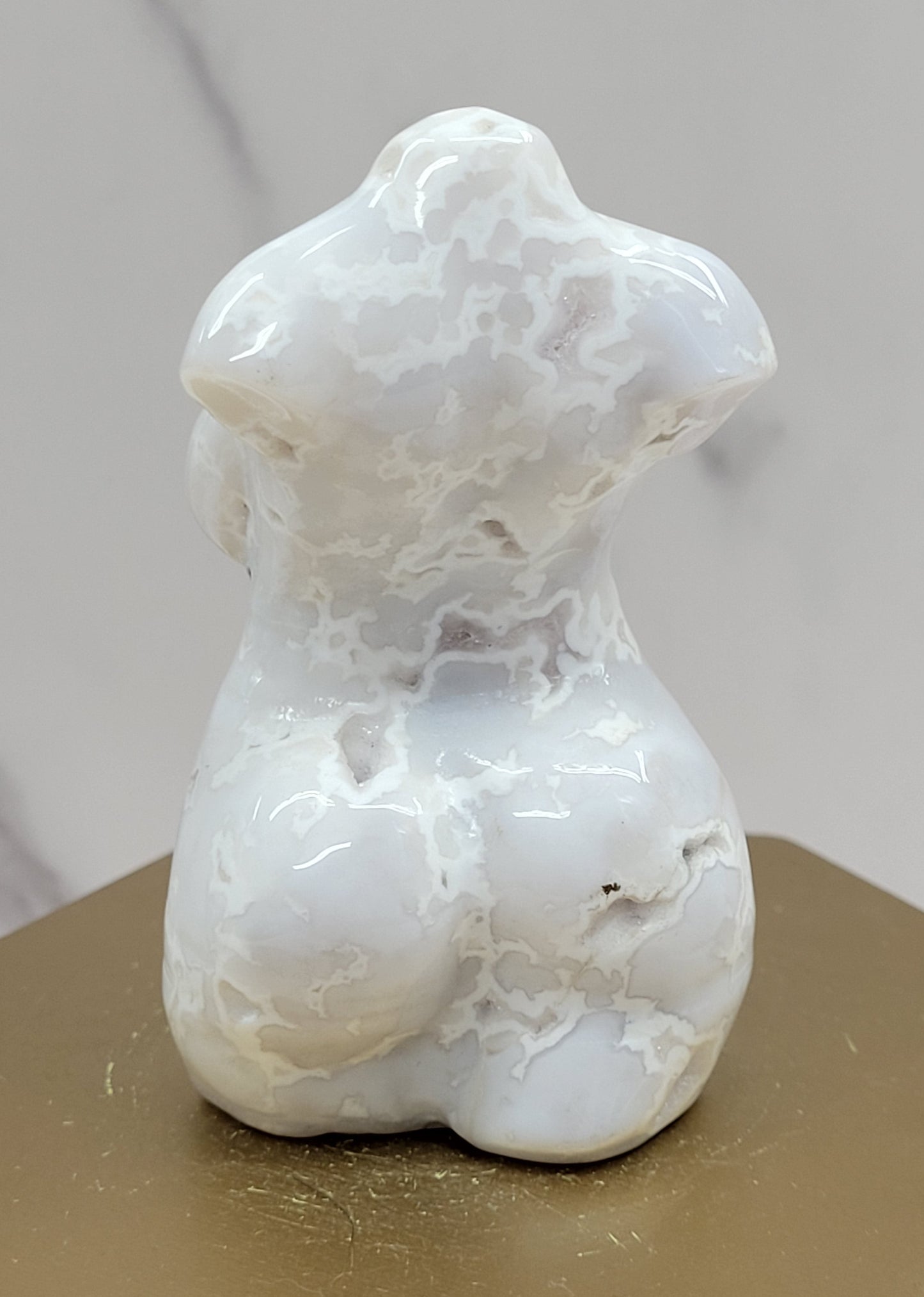 Goddess body (L) - Snow Agate