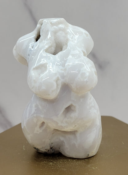 Goddess body (L) - Snow Agate