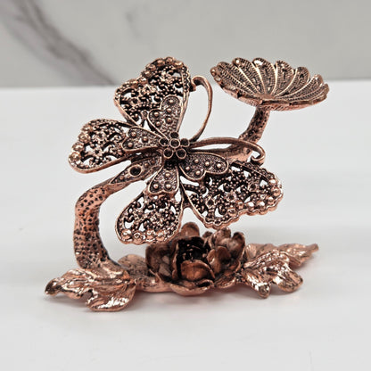 Sphere stand - metal Butterfly