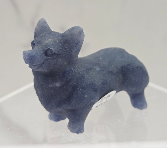 Dog carving - Corgi (L)