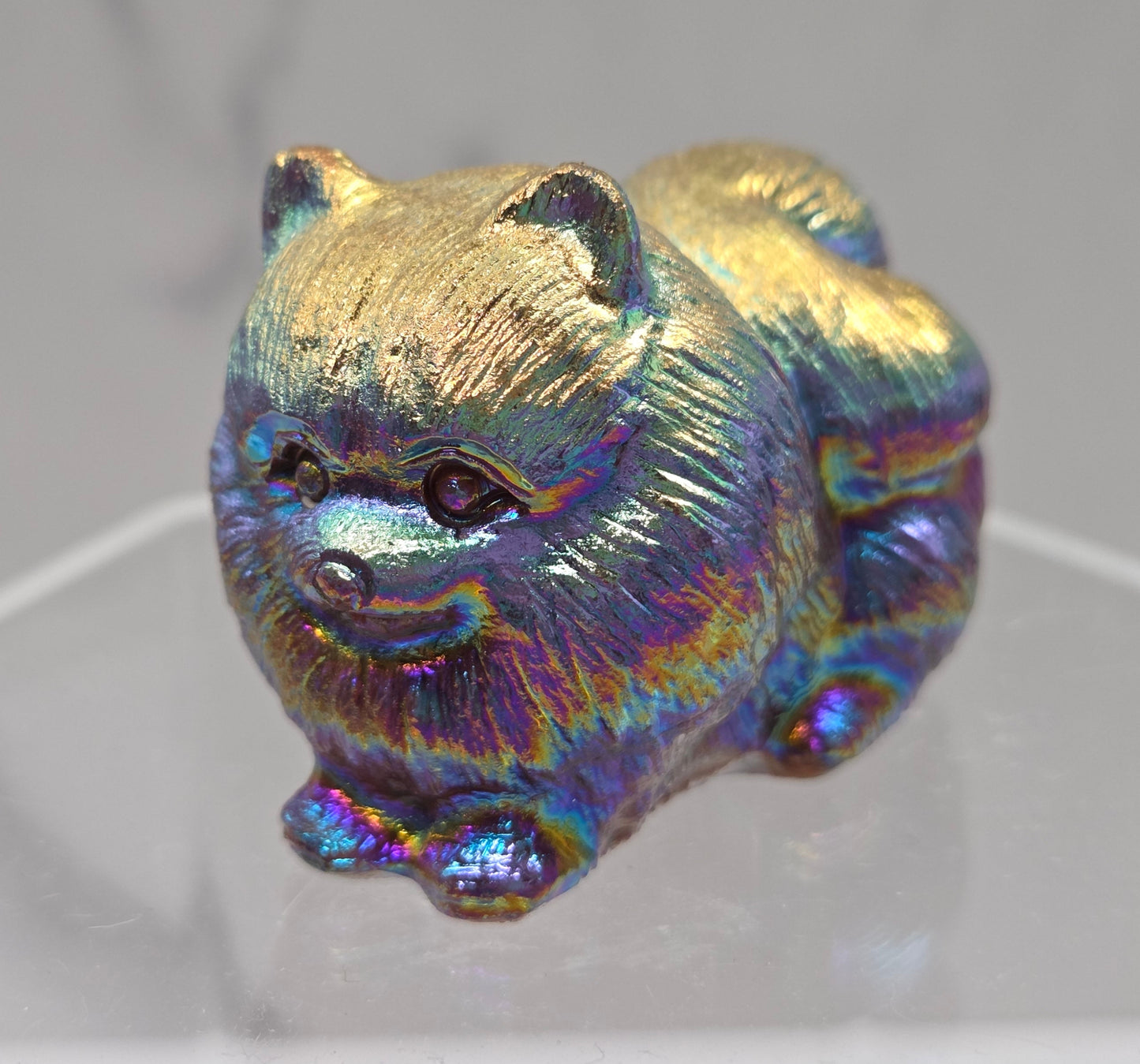 Dog carving - Pomeranian