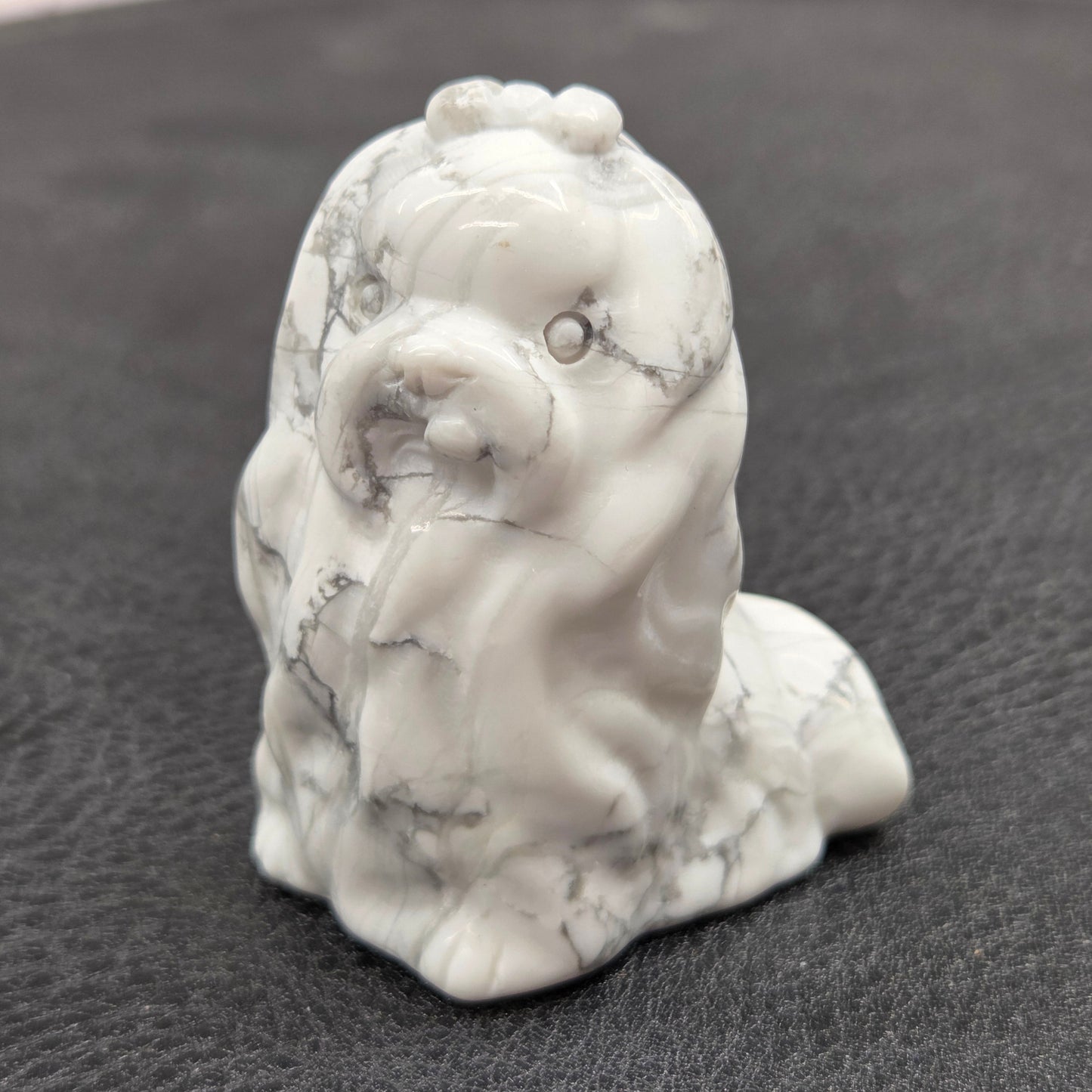 Dog carving - Shih Tzu/Yorkshire Terrier