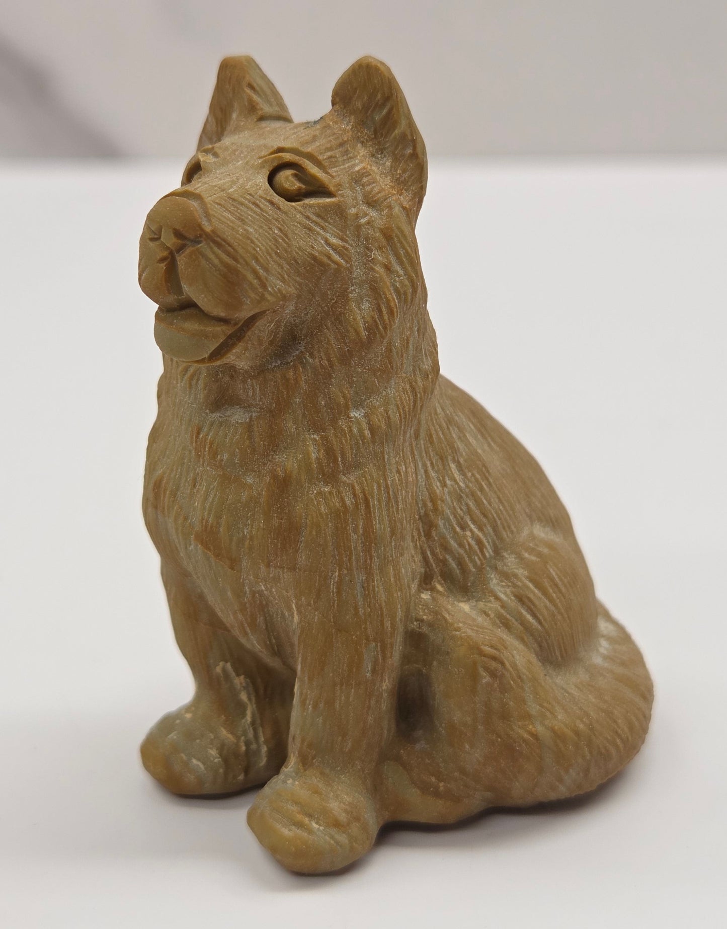 Dog carving - German Shepherd (large)