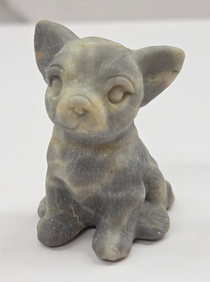 Dog carving - Chihuahua