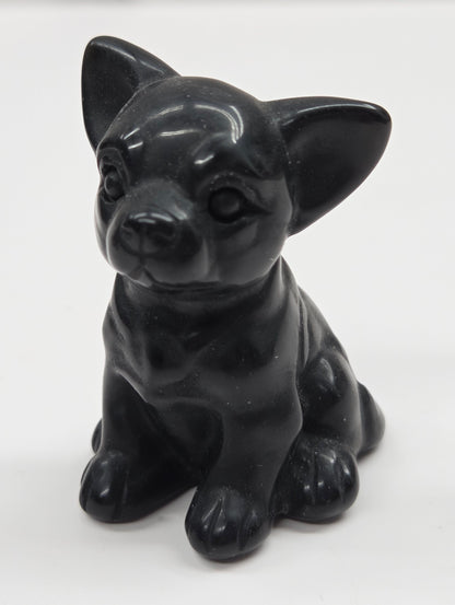 Dog carving - Chihuahua