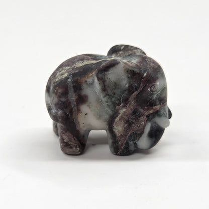 Elephant carvings - trunk down (small)