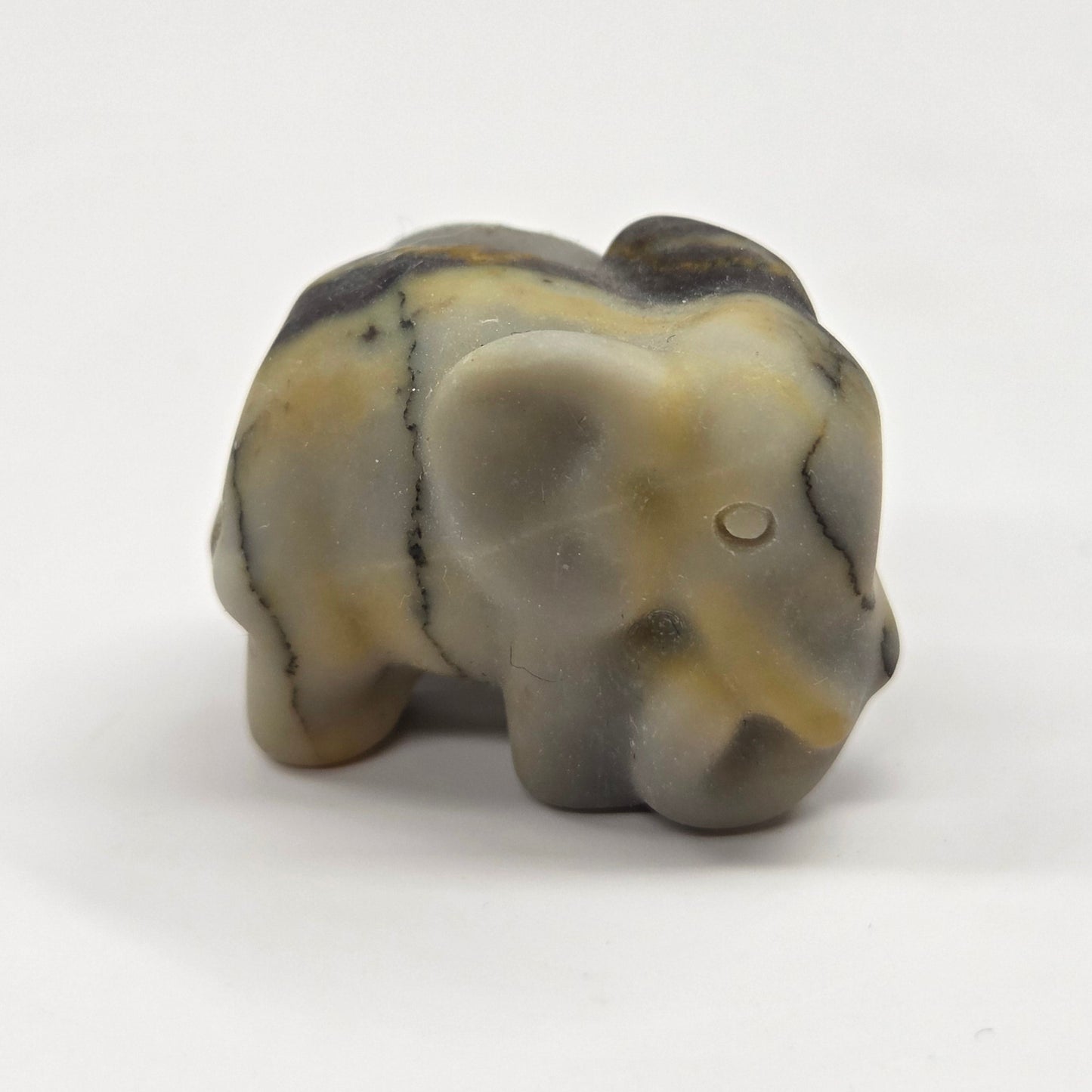 Elephant carvings - trunk down (small)