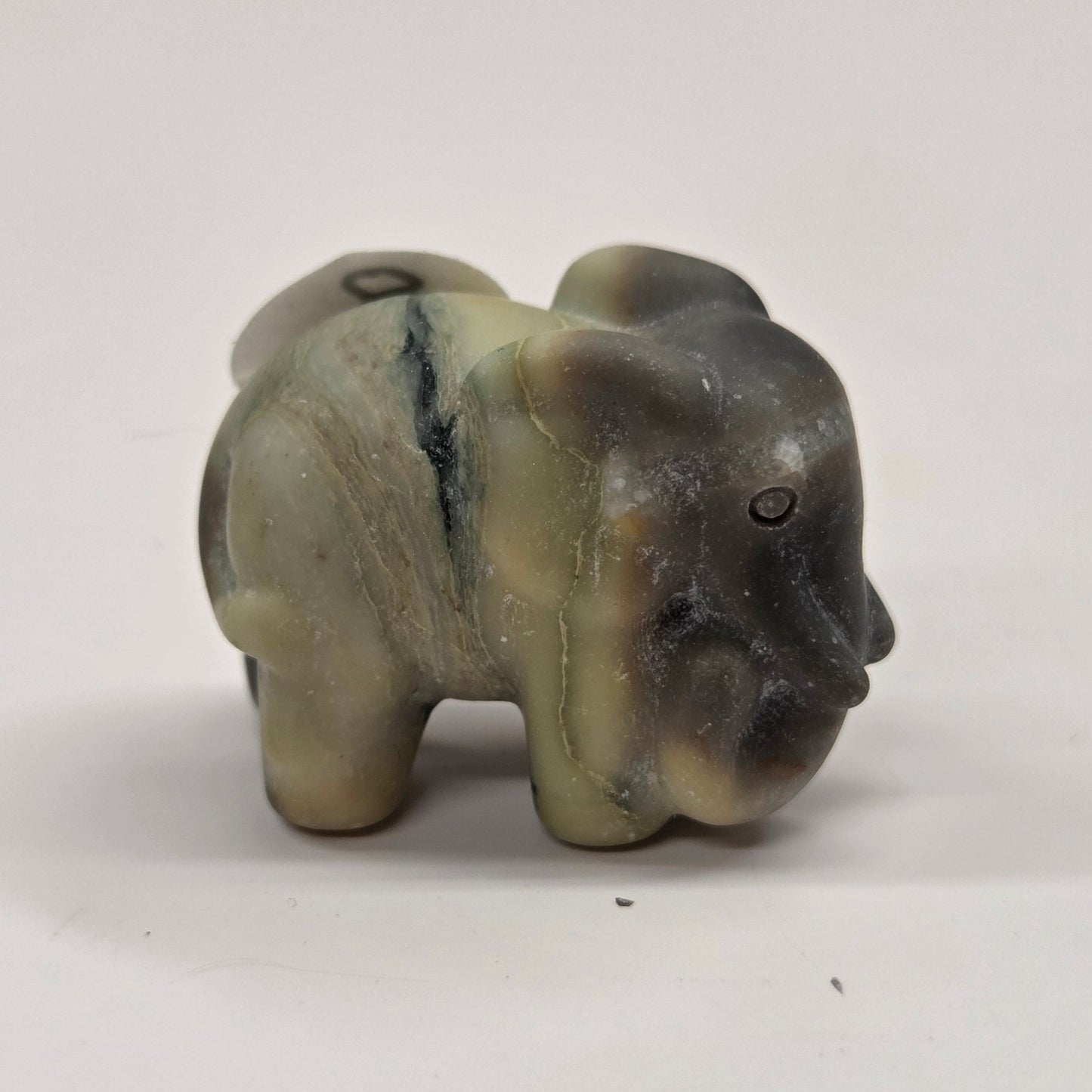 Elephant carvings - trunk down (small)