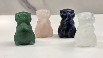 Otter carvings