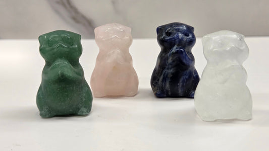 Otter carvings