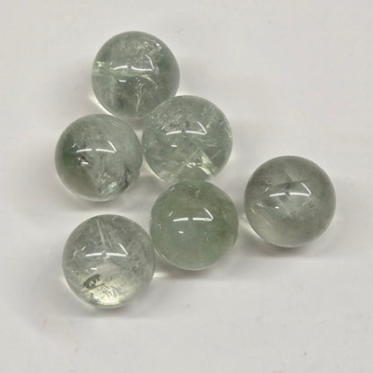 Prasiolite mini sphere (Green Quartz)