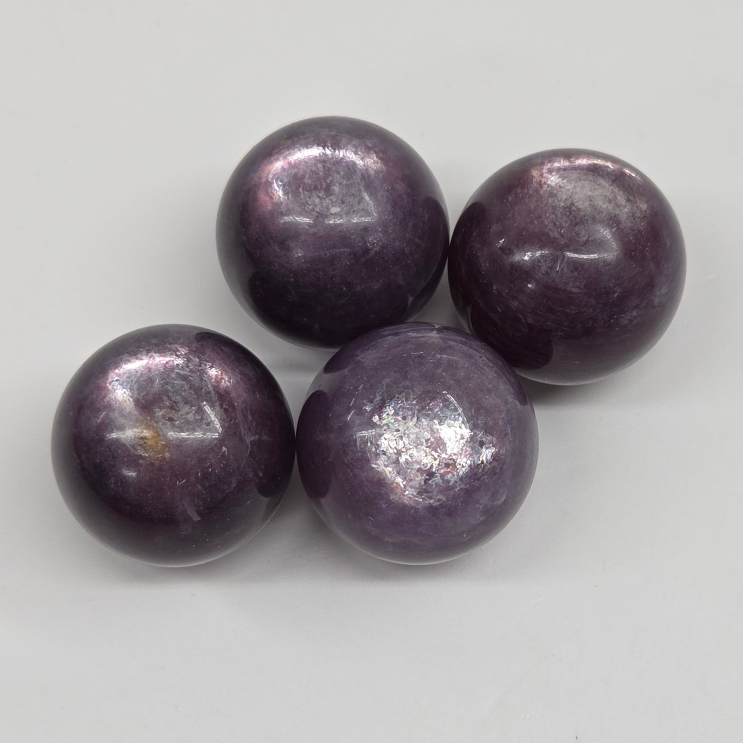 Purple Mica mini sphere