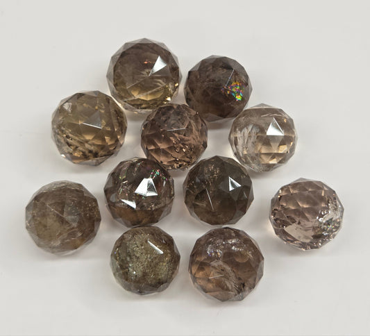 Faceted mini spheres