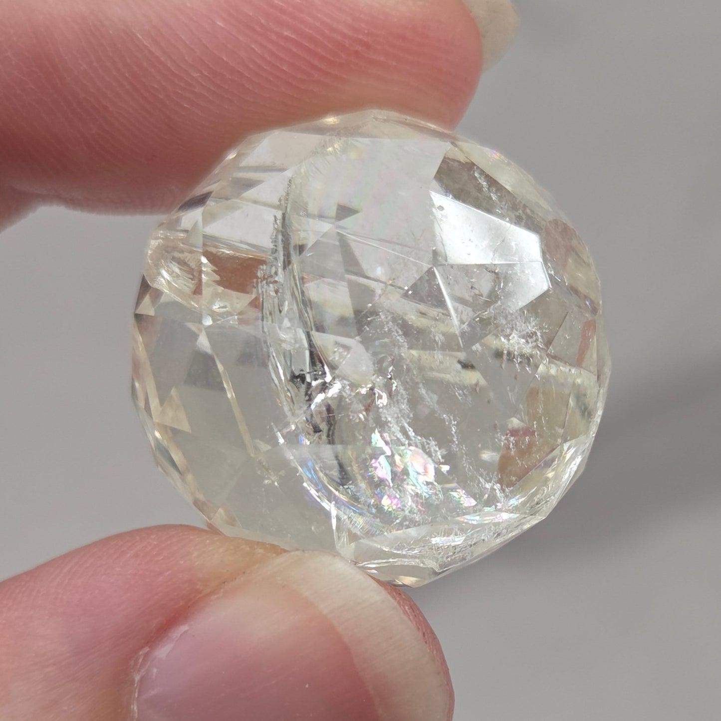 Faceted mini spheres