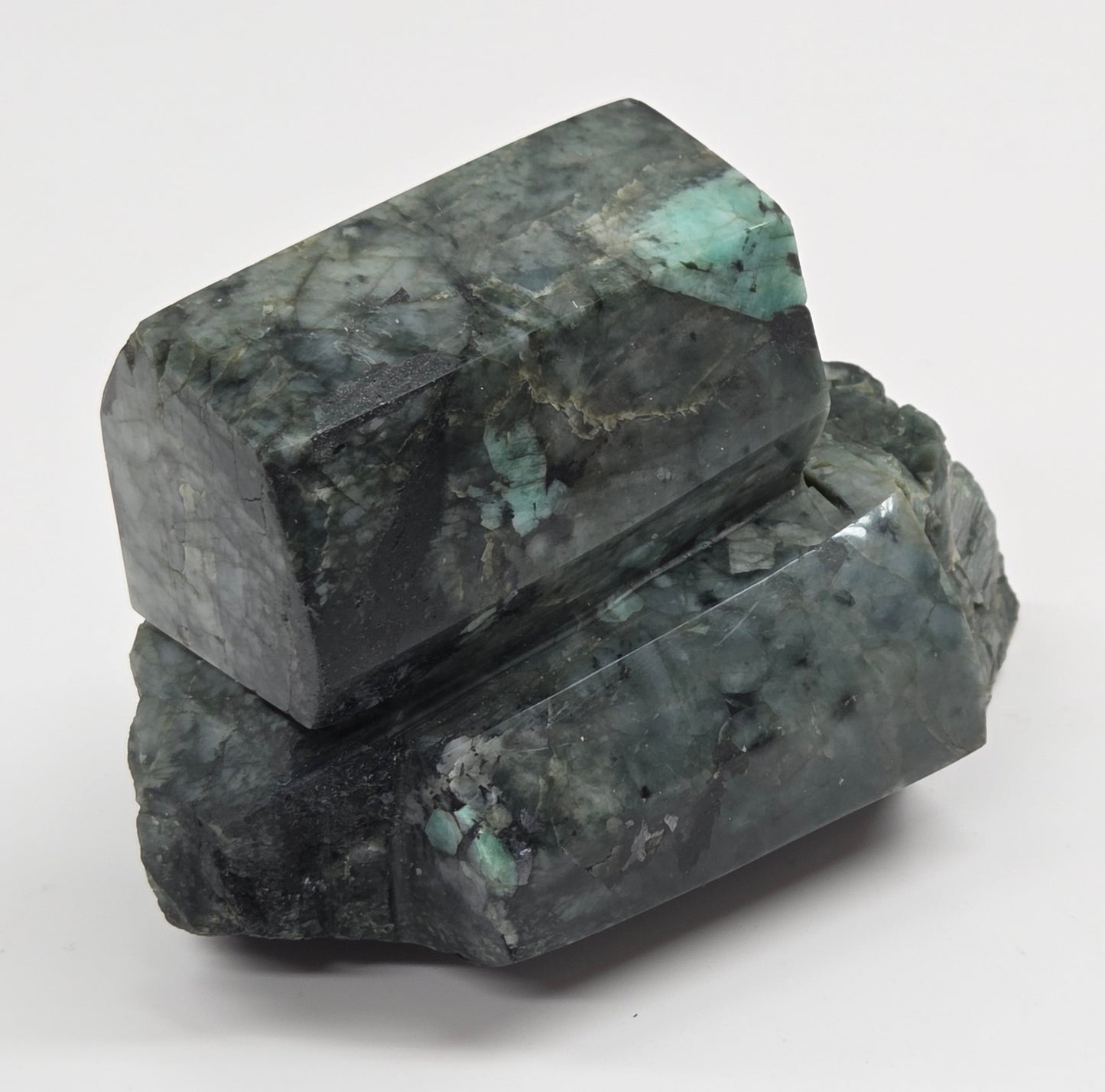 Emerald polished specimen