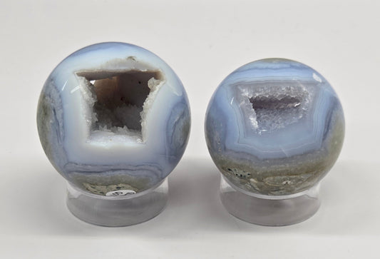 Blue Lace sphere