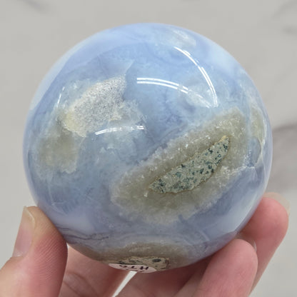Blue Lace sphere