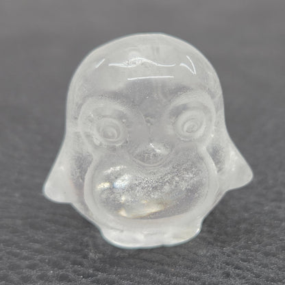 Cute penguin carving