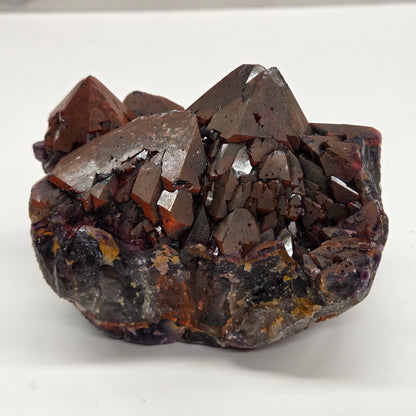 Hematite Included Amethyst clusters