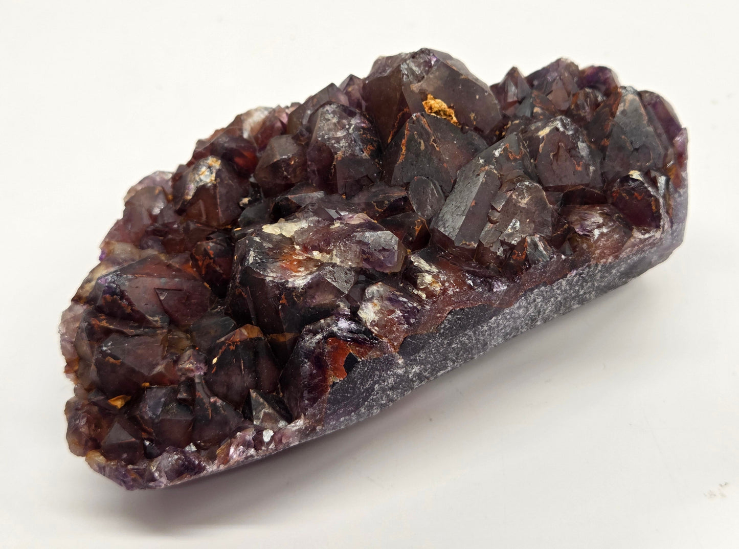 Hematite Included Amethyst clusters