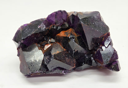 Hematite Included Amethyst clusters