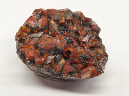 Hematite Included Amethyst clusters