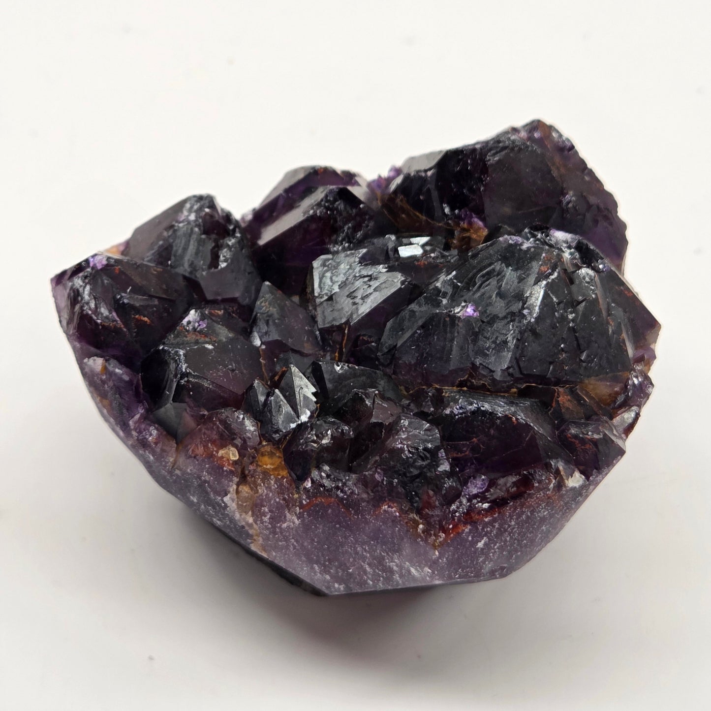 Hematite Included Amethyst clusters
