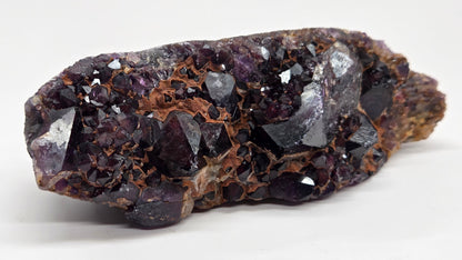 Hematite Included Amethyst clusters