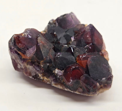 Hematite Included Amethyst clusters